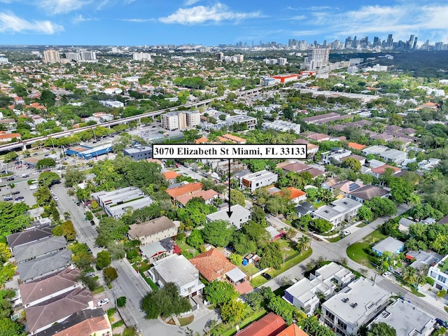 3070 Elizabeth St Unit 3070, Coconut Grove, FL 33133 - view of property location featuring city skyline