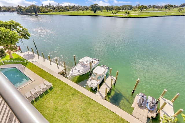 9250 W Bay Harbor Dr Unit 5C, Bay Harbor Islands, FL 33154 - aerial view with a water view