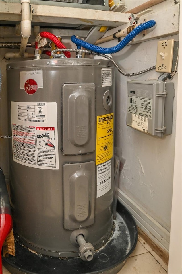581 Blue Heron Dr Unit 112-B, Hallandale Beach, FL 33009 - utilities with electric water heater