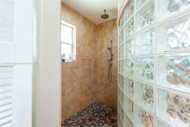 full bath with walk in shower