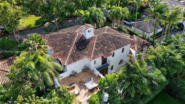 1511 Alegriano Ave, Coral Gables, FL 33146 - drone / aerial view