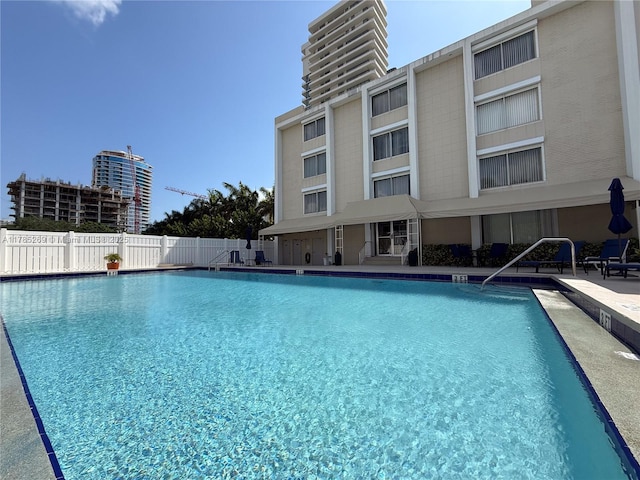 1601 S Flagler Dr Unit 211O, West Palm Beach, FL 33401 - pool with a patio area and fence
