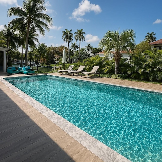 1141 NE 90th St, Miami, FL 33138 - pool featuring a patio