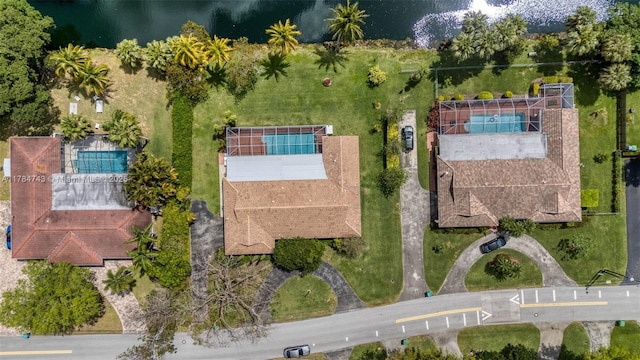 15801 SW 77th Ct, Palmetto Bay, FL 33157 - bird's eye view of a pool