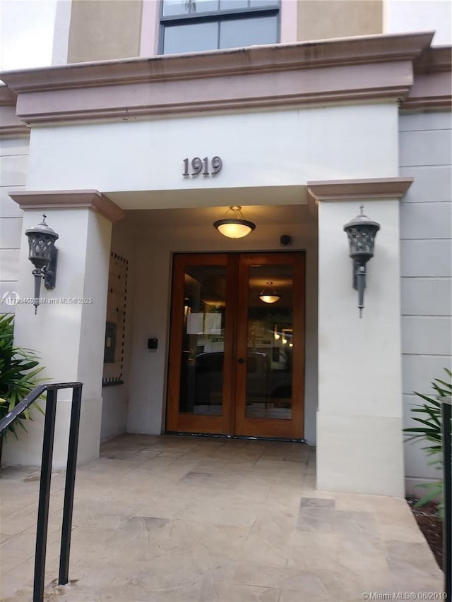 1919 Van Buren St Unit 520A, Hollywood, FL 33020 - view of exterior entry featuring french doors