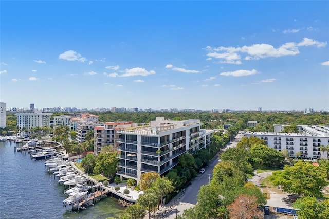 3581 E Glencoe St Unit 309, Miami, FL 33133 - view of urban area featuring a nearby body of water