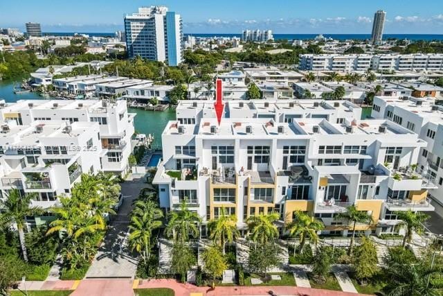 65 N Shore Dr Unit 31C, Miami Beach, FL 33141 - bird's eye view of a large body of water