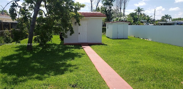 3130 SW 65th Ave, Miami, FL 33155 - view of yard featuring a storage shed