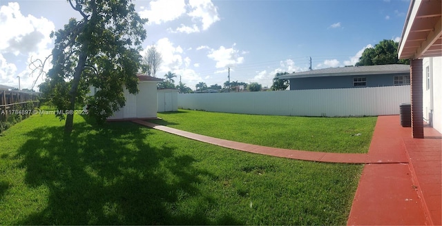 3130 SW 65th Ave, Miami, FL 33155 - fenced backyard with a shed