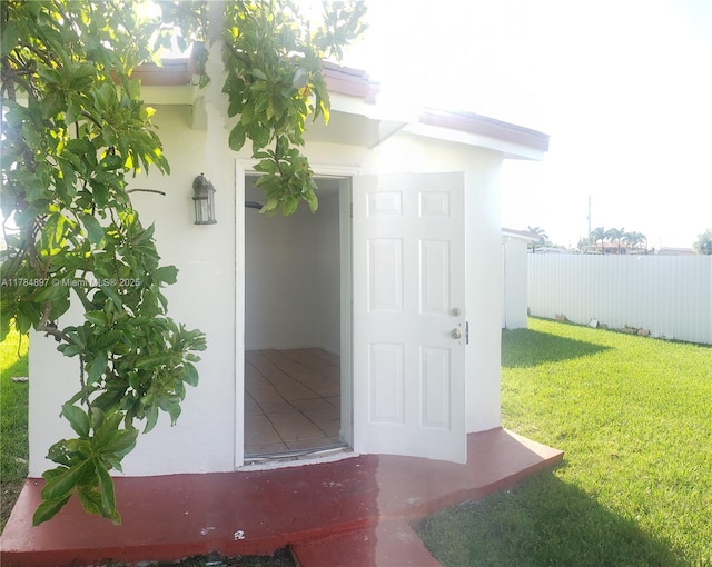 3130 SW 65th Ave, Miami, FL 33155 - property entrance with stucco siding