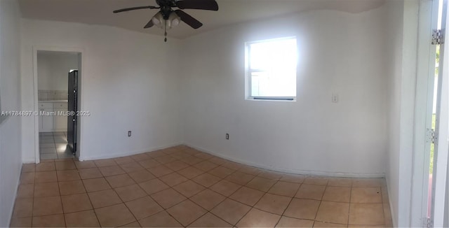 3130 SW 65th Ave, Miami, FL 33155 - unfurnished room featuring light tile patterned flooring and a ceiling fan