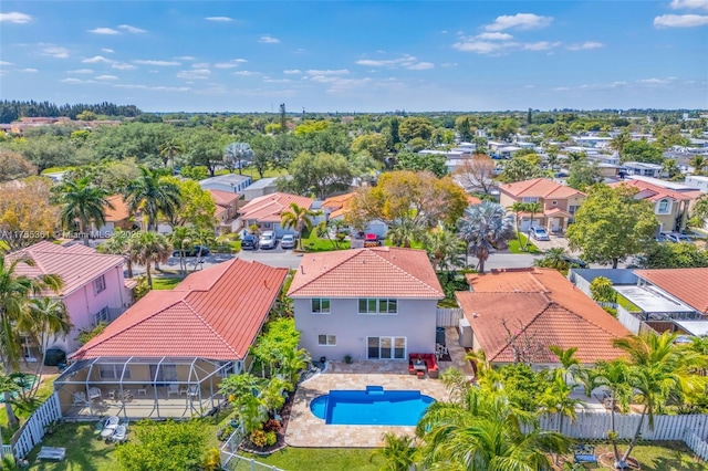 13473 NW 5th Ct, Plantation, FL 33325 - drone / aerial view featuring a residential view