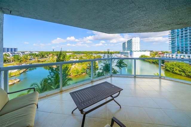 16500 Collins Ave Unit 656, Sunny Isles Beach, FL 33160 - balcony with a view of city and a water view