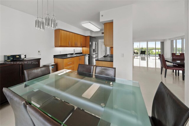 16500 Collins Ave Unit 656, Sunny Isles Beach, FL 33160 - empty room with plenty of natural light, light wood-style floors, and baseboards