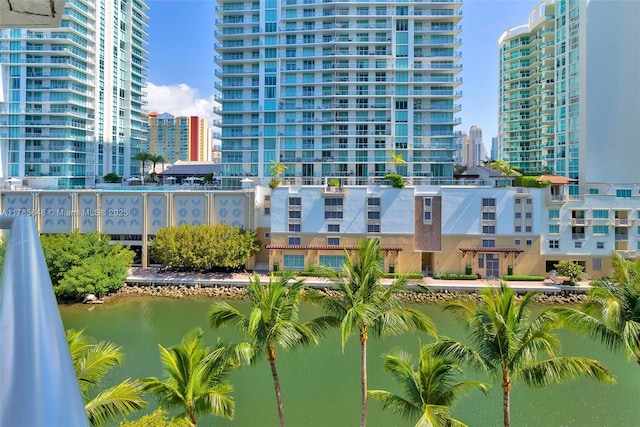 16500 Collins Ave Unit 656, Sunny Isles Beach, FL 33160 - water view featuring nearby urban area