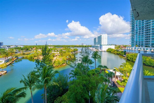 16500 Collins Ave Unit 656, Sunny Isles Beach, FL 33160 - water view featuring nearby urban area