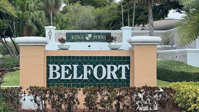 9660 S Belfort Cir Unit 207, Tamarac, FL 33321 - view of community sign