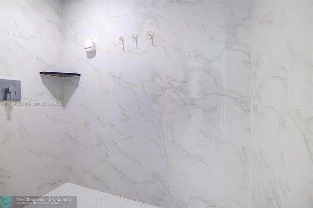 331 SW 8th St Unit 1-C-E, Boca Raton, FL 33432 - bathroom featuring a marble finish shower
