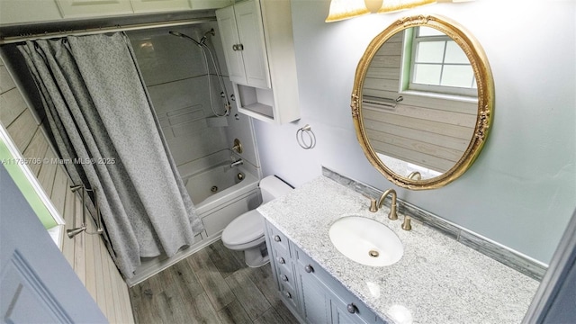 5010 SW 201st Ter, Southwest Ranches, FL 33332 - full bath with shower / bath combo, vanity, and wood finished floors