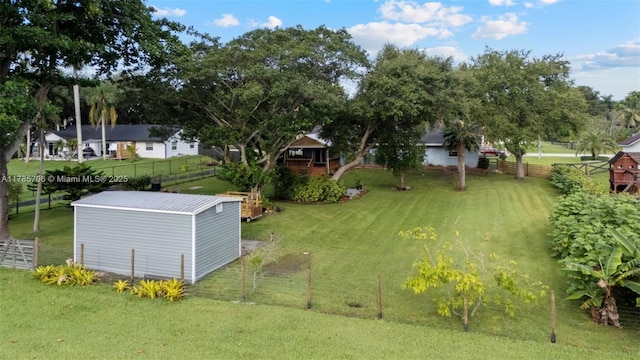 5010 SW 201st Ter, Southwest Ranches, FL 33332 - view of yard with an outbuilding
