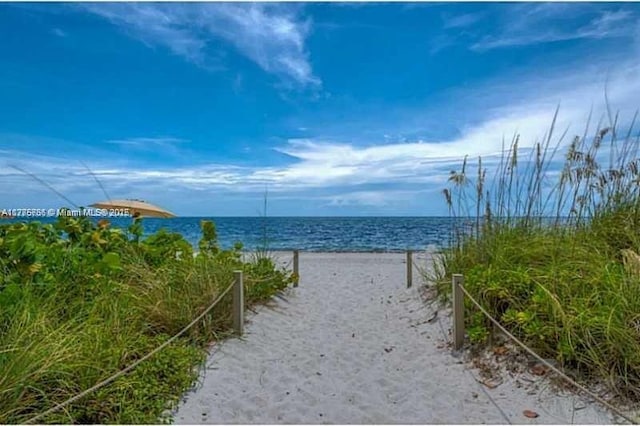 1111 Crandon Blvd Unit B804, Key Biscayne, FL 33149 - property view of water with a beach view