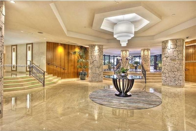 1111 Crandon Blvd Unit B804, Key Biscayne, FL 33149 - lobby featuring stairway