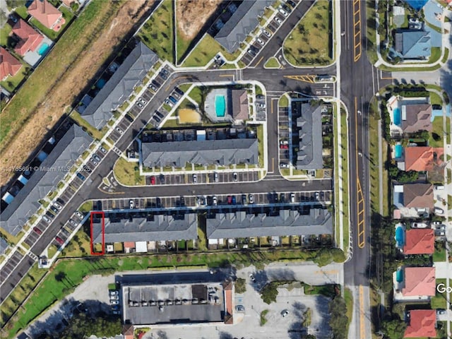 drone / aerial view