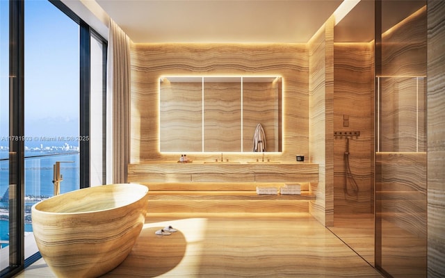 view of sauna / steam room