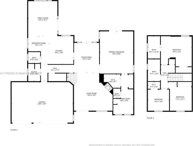 11201 SW 1st St, Plantation, FL 33325 - floor plan