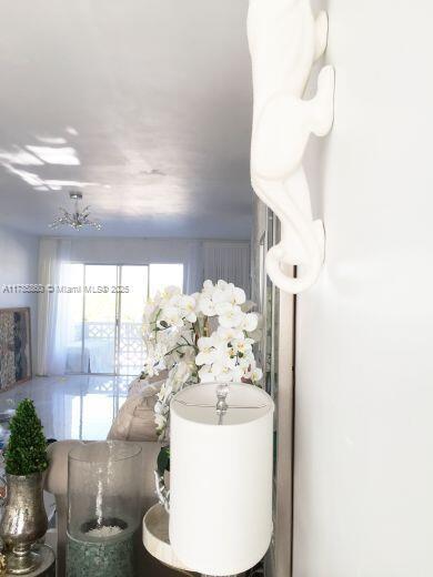 view of room details
