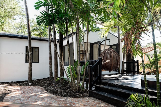751 NE 80th St, Miami, FL 33138 - exterior space featuring a wooden deck