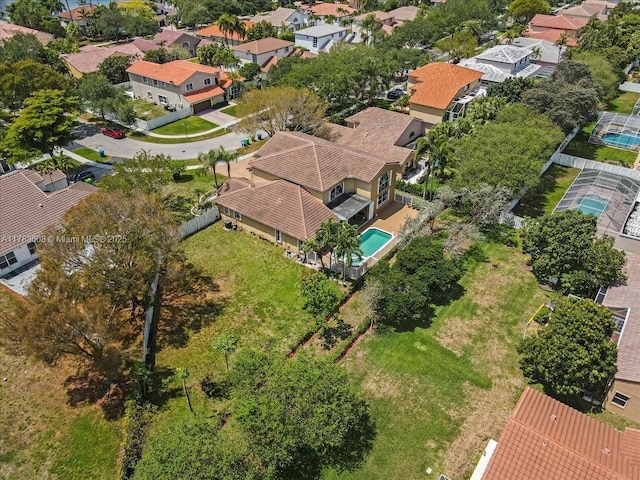 13063 NW 11th Ct, Sunrise, FL 33323 - aerial overview of property's location with nearby suburban area and a pool area