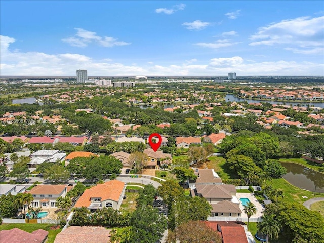 13063 NW 11th Ct, Sunrise, FL 33323 - aerial overview of property's location featuring a large body of water and nearby suburban area
