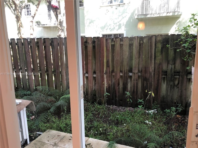 exterior details with fence