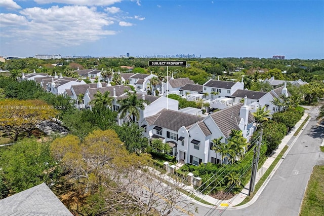 7765 SW 54th Ct Unit 7765, Miami, FL 33143 - aerial view with a residential view