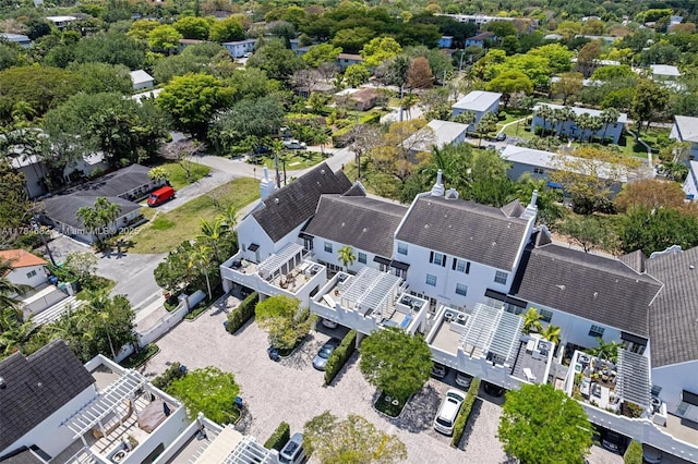 7765 SW 54th Ct Unit 7765, Miami, FL 33143 - drone / aerial view featuring a residential view