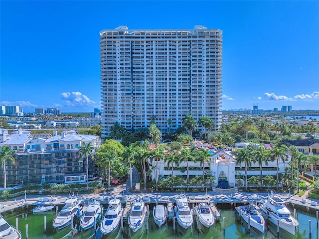 2000 Island Blvd Unit 1704, Aventura, FL 33160 - bird's eye view featuring a city view and a water view