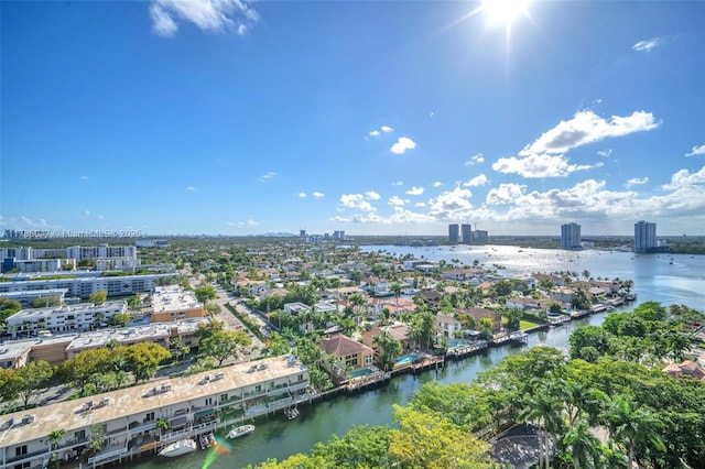 2000 Island Blvd Unit 1704, Aventura, FL 33160 - aerial view with a water view and a view of city