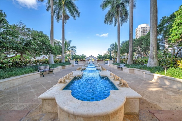 2000 Island Blvd Unit 1704, Aventura, FL 33160 - outdoor pool with a patio