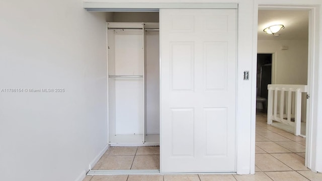 view of closet