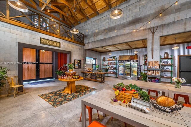 view of community lobby