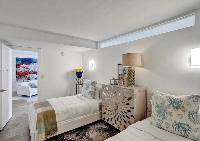 2200 NE 33rd Ave Unit 10F, Fort Lauderdale, FL 33305 - bedroom with wood finished floors
