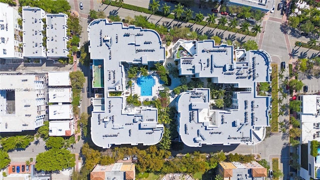 110 Washington Ave Unit 2307, Miami Beach, FL 33139 - aerial overview of property's location with a pool