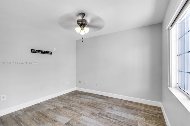 8612 SW 159th Pl, Miami, FL 33193 - unfurnished room featuring ceiling fan and wood finished floors