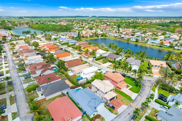 8612 SW 159th Pl, Miami, FL 33193 - aerial perspective of suburban area featuring a nearby body of water