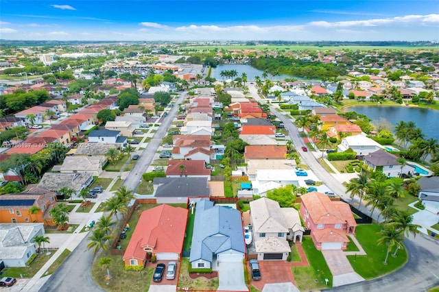 8612 SW 159th Pl, Miami, FL 33193 - aerial view of property's location featuring nearby suburban area and a large body of water
