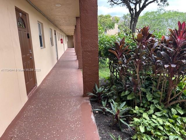 view of corridor