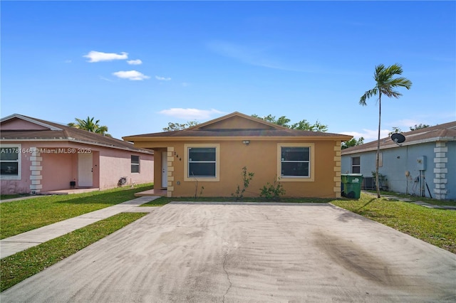 244 NW 179th St, Miami Gardens, FL 33169 - bungalow-style home featuring a front yard and stucco siding