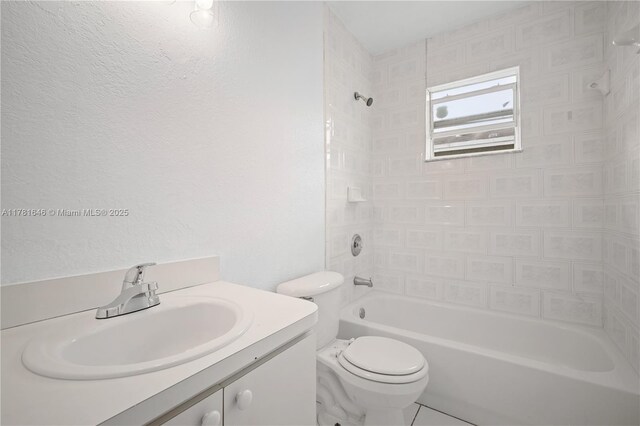 244 NW 179th St, Miami Gardens, FL 33169 - bathroom with bathtub / shower combination, vanity, and toilet