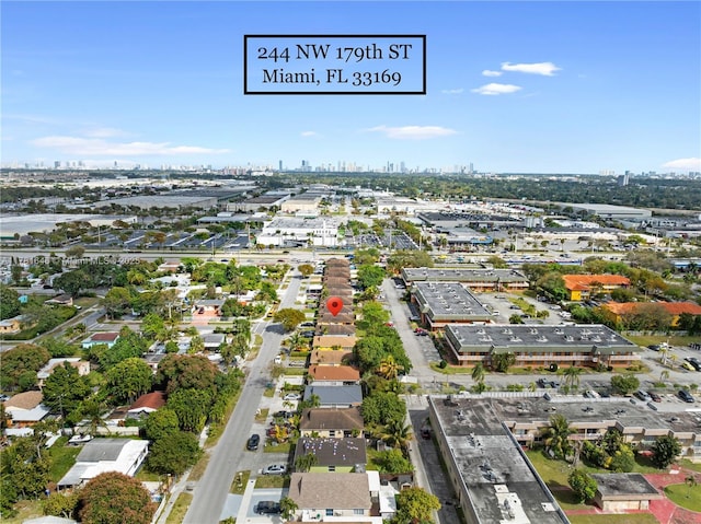 244 NW 179th St, Miami Gardens, FL 33169 - aerial view with a city view